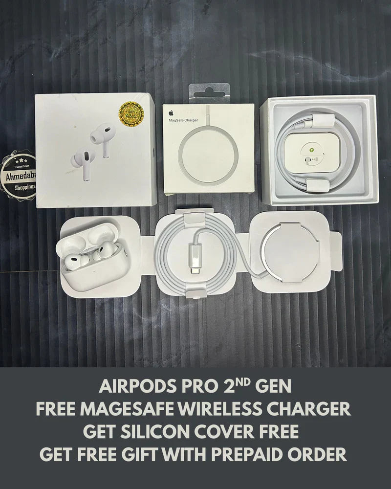 AIRPODS PRO 2ND GEN & FREE MAGSAFE CHARGER